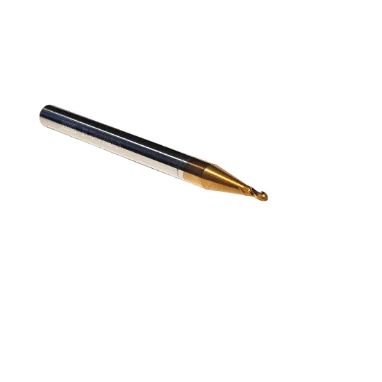 Frez węglikowy kulowy VHM Fi 1,5 R0,75 x 50mm 55HRC 4Z